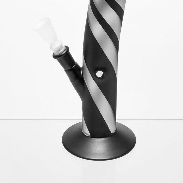 Glas Bong Black Sand 43cm